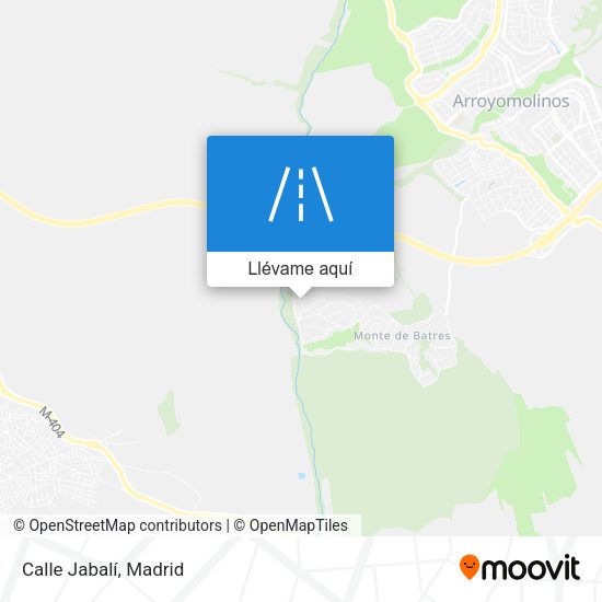 Mapa Calle Jabalí