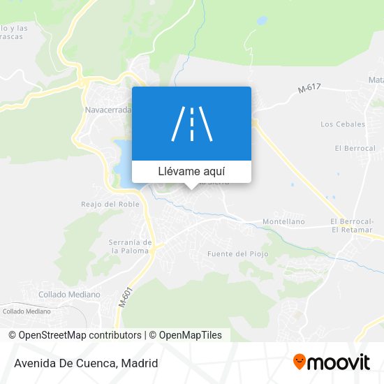 Mapa Avenida De Cuenca