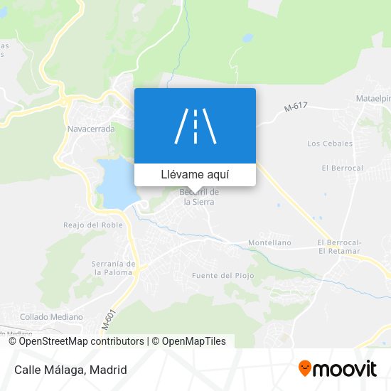 Mapa Calle Málaga