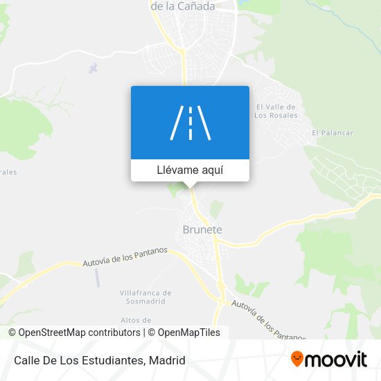 Mapa Calle De Los Estudiantes