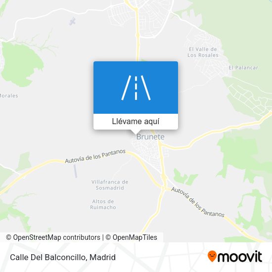 Mapa Calle Del Balconcillo