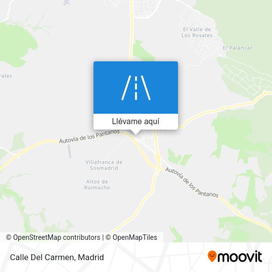 Mapa Calle Del Carmen