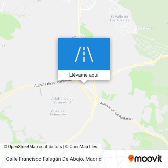 Mapa Calle Francisco Falagán De Abajo
