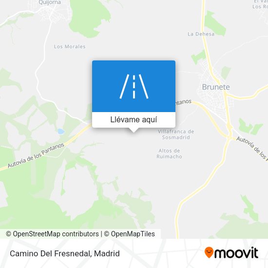 Mapa Camino Del Fresnedal