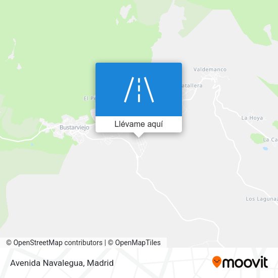 Mapa Avenida Navalegua