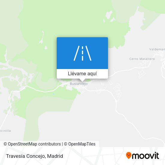 Mapa Travesía Concejo
