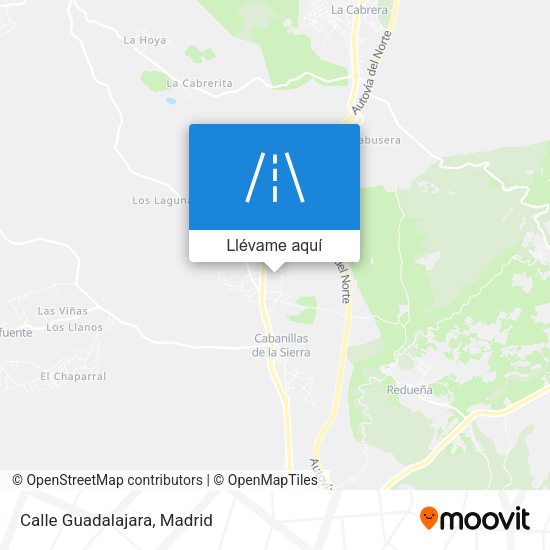 Mapa Calle Guadalajara