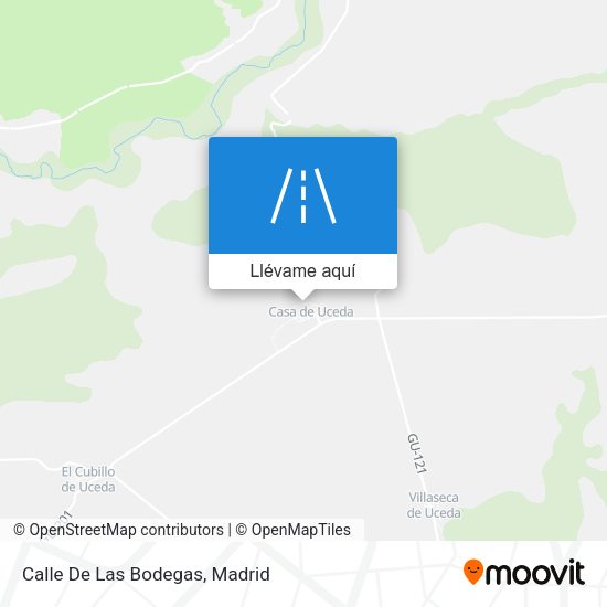 Mapa Calle De Las Bodegas