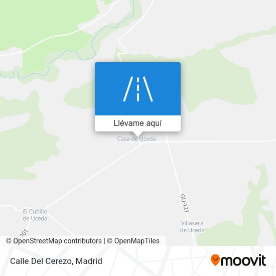 Mapa Calle Del Cerezo