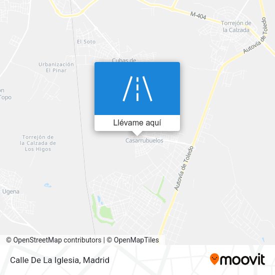 Mapa Calle De La Iglesia