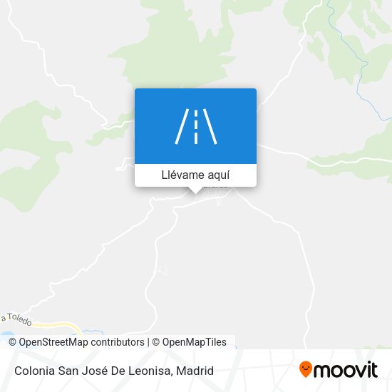 Mapa Colonia San José De Leonisa