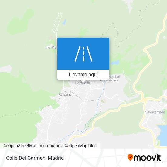 Mapa Calle Del Carmen