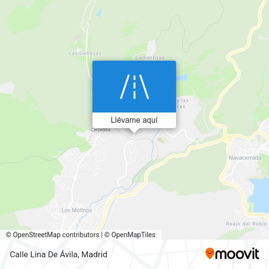 Mapa Calle Lina De Ávila
