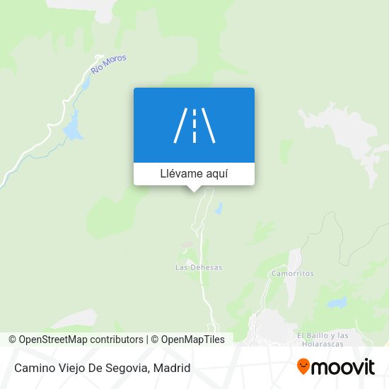 Mapa Camino Viejo De Segovia