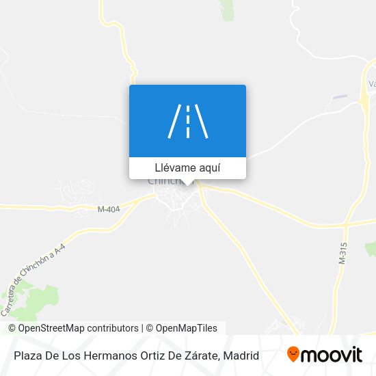 Mapa Plaza De Los Hermanos Ortiz De Zárate