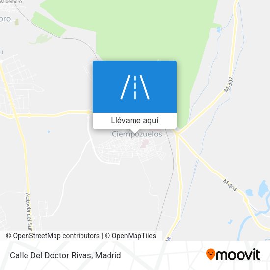 Mapa Calle Del Doctor Rivas