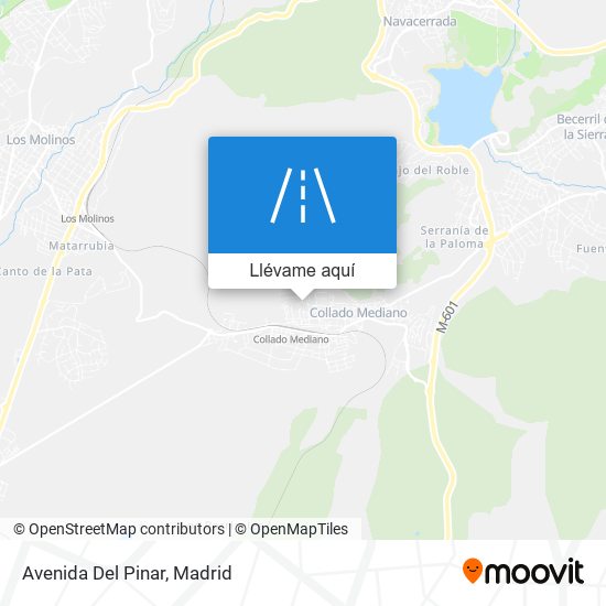 Mapa Avenida Del Pinar