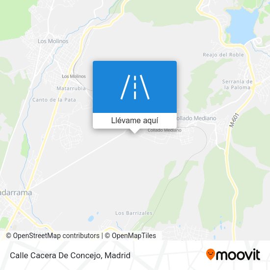 Mapa Calle Cacera De Concejo