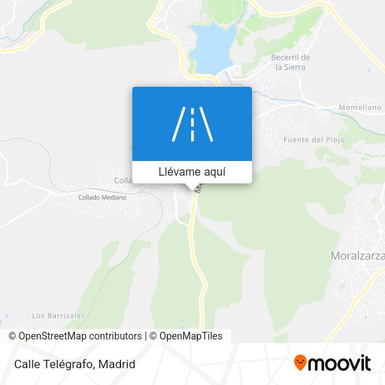 Mapa Calle Telégrafo