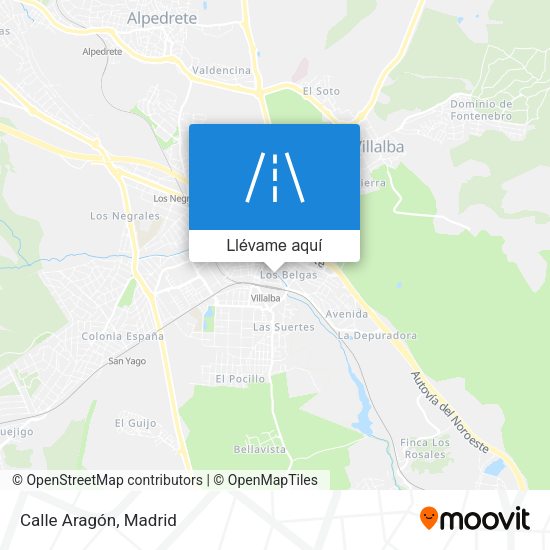 Mapa Calle Aragón