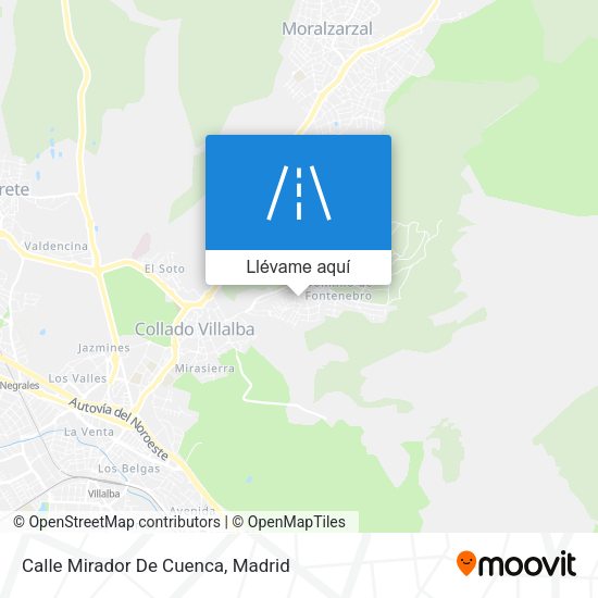 Mapa Calle Mirador De Cuenca