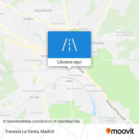 Mapa Travesía La Venta