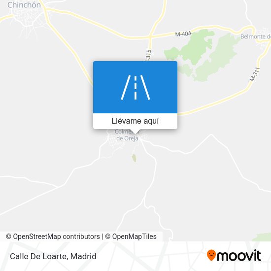 Mapa Calle De Loarte