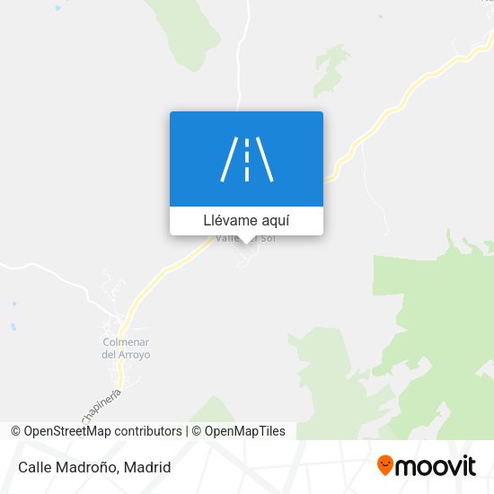 Mapa Calle Madroño