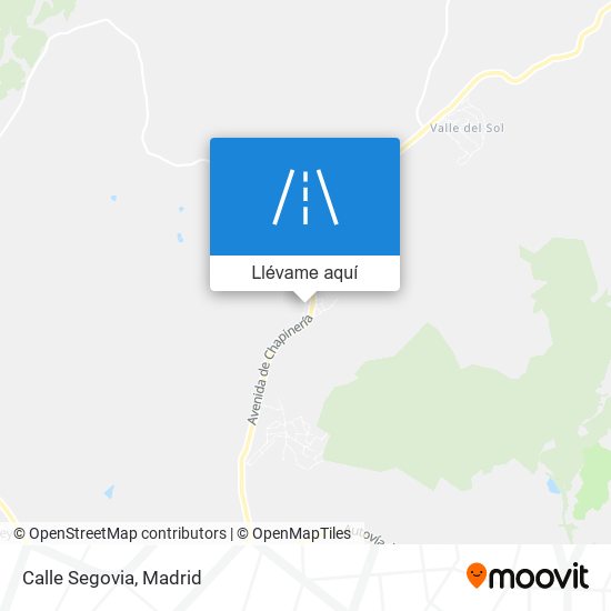 Mapa Calle Segovia