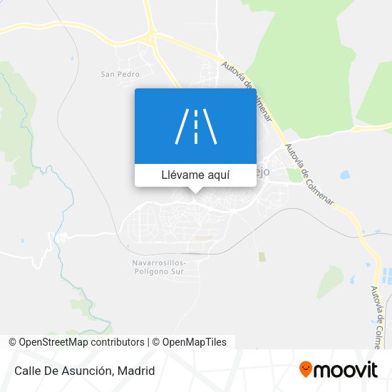 Mapa Calle De Asunción