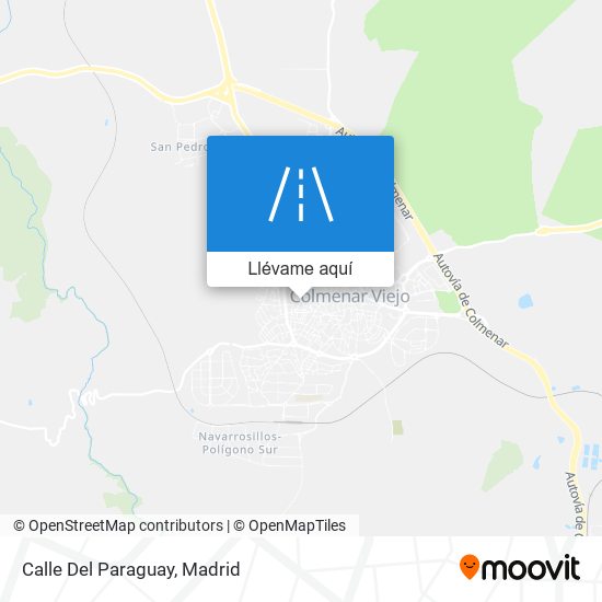 Mapa Calle Del Paraguay