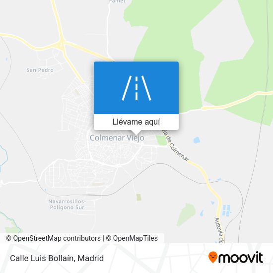 Mapa Calle Luis Bollaín