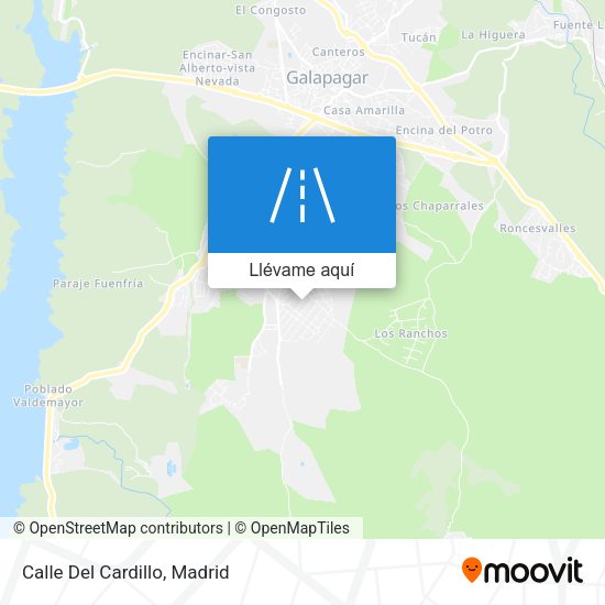 Mapa Calle Del Cardillo