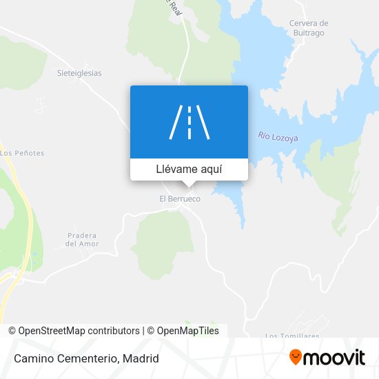 Mapa Camino Cementerio