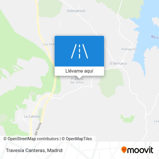 Mapa Travesía Canteras