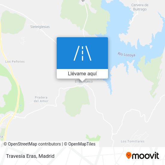 Mapa Travesía Eras