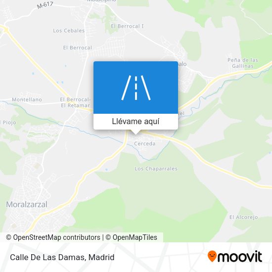 Mapa Calle De Las Damas