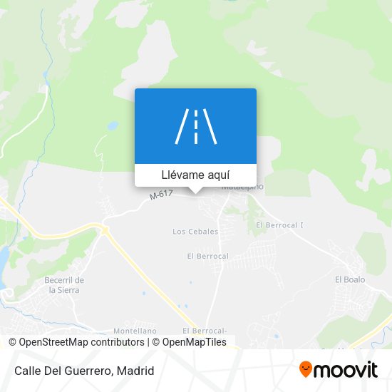 Mapa Calle Del Guerrero