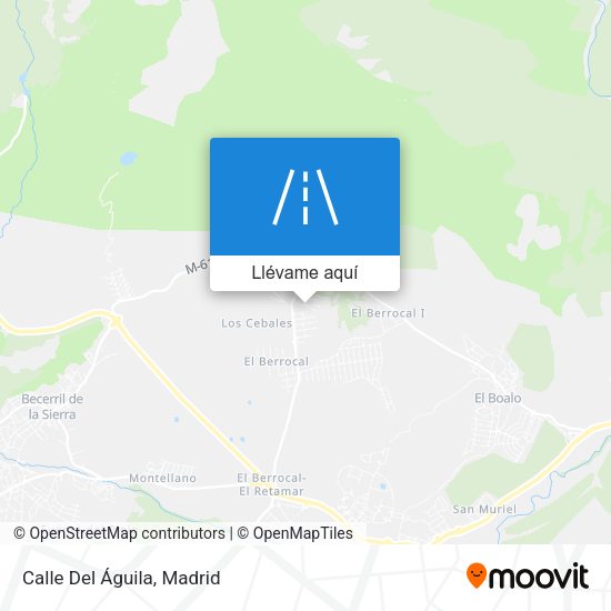 Mapa Calle Del Águila