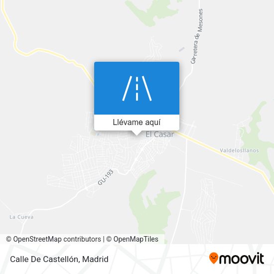 Mapa Calle De Castellón