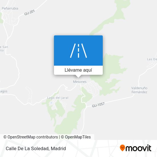 Mapa Calle De La Soledad