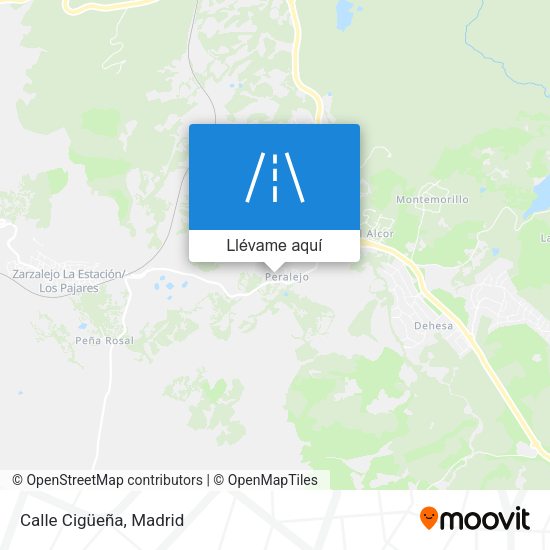 Mapa Calle Cigüeña
