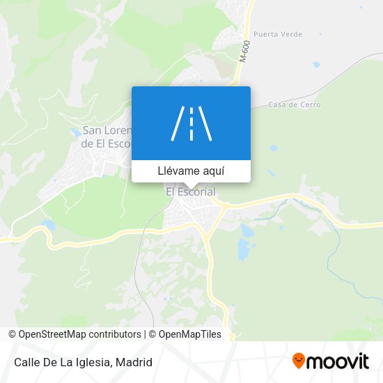 Mapa Calle De La Iglesia