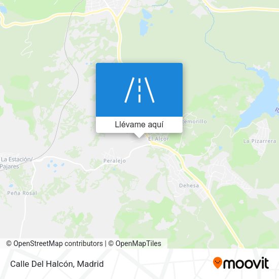 Mapa Calle Del Halcón