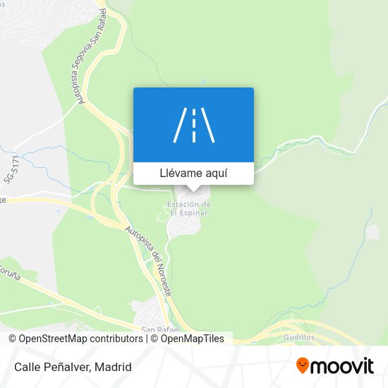 Mapa Calle Peñalver