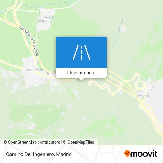 Mapa Camino Del Ingeniero