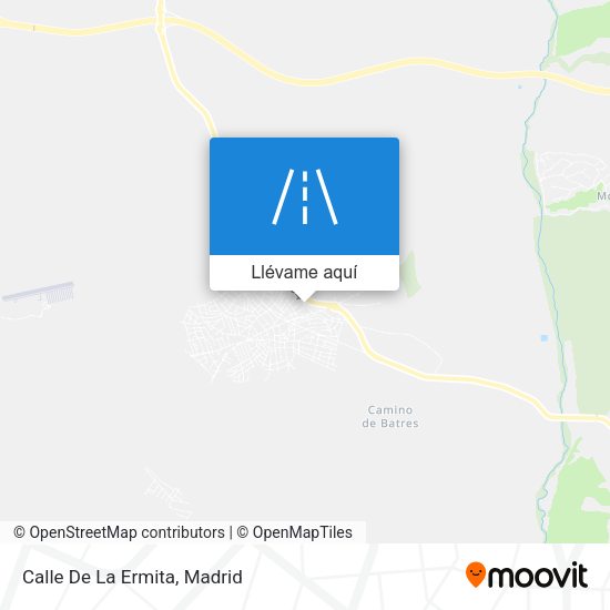 Mapa Calle De La Ermita
