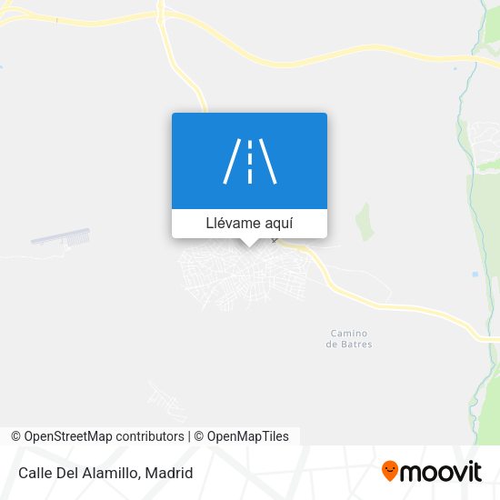 Mapa Calle Del Alamillo