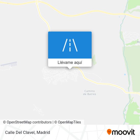 Mapa Calle Del Clavel