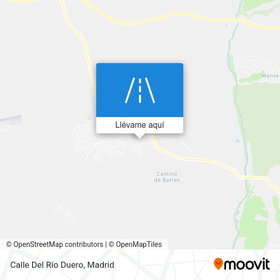 Mapa Calle Del Río Duero